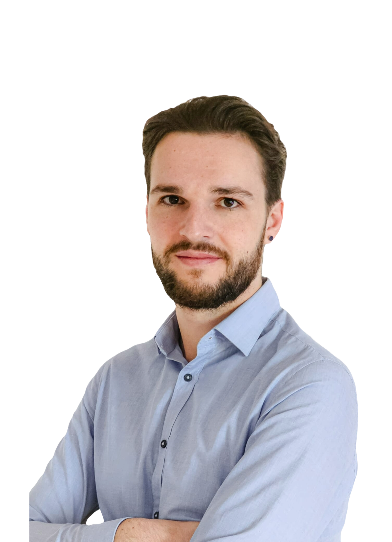 Professional portrait of Jérôme Anliker, team member at Webface | Webface